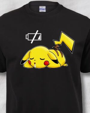Pokemon - Pikachu Recharging Graphic Tee
