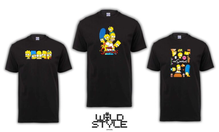 WILDSTYLE MERCH APPAREL SHOP T-SHIRT SOUTH AFRICA THE SIMPSONS ANIMATED SERIES CLOTHING