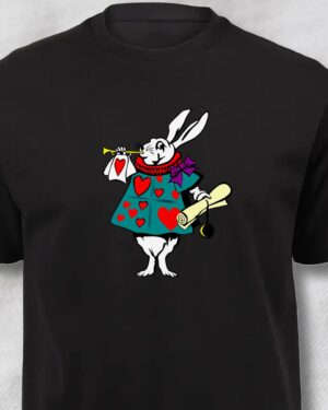 Alice in Wonderland - White Rabbit Graphic Tee