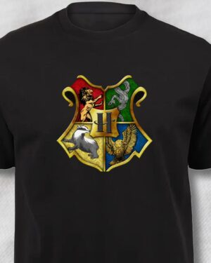 Harry Potter House Crests Graphic Tee