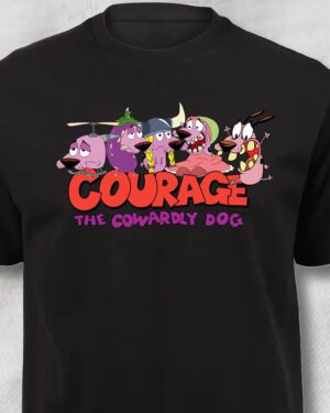 Courage the Cowardly Dog Graphic Tee