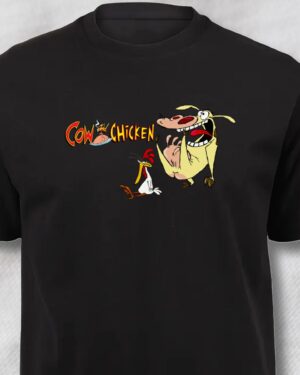 Cow and Chicken Graphic Tee