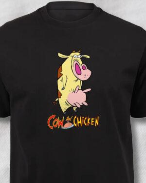 Cow and Chicken Graphic Tee