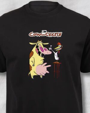 Cow and Chicken Graphic Tee
